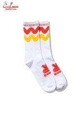 画像3: COOKMAN  ソックス Rib Crew Socks Wienerschnitzel Sauce (3)
