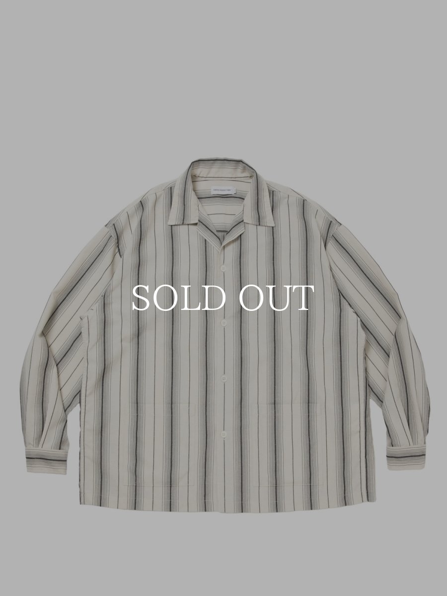 画像1: COOTIE PRODUCTIONS   Dobby Chain Stripe L/S Cavana Shirt (1)