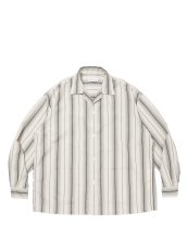 画像3: COOTIE   Dobby Chain Stripe L/S Cavana Shirt (3)