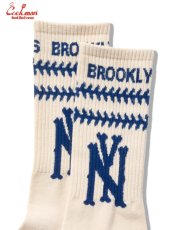 画像3: COOKMAN  ソックス Rib Crew Socks NLBM BROOKLYN EAGLES (3)
