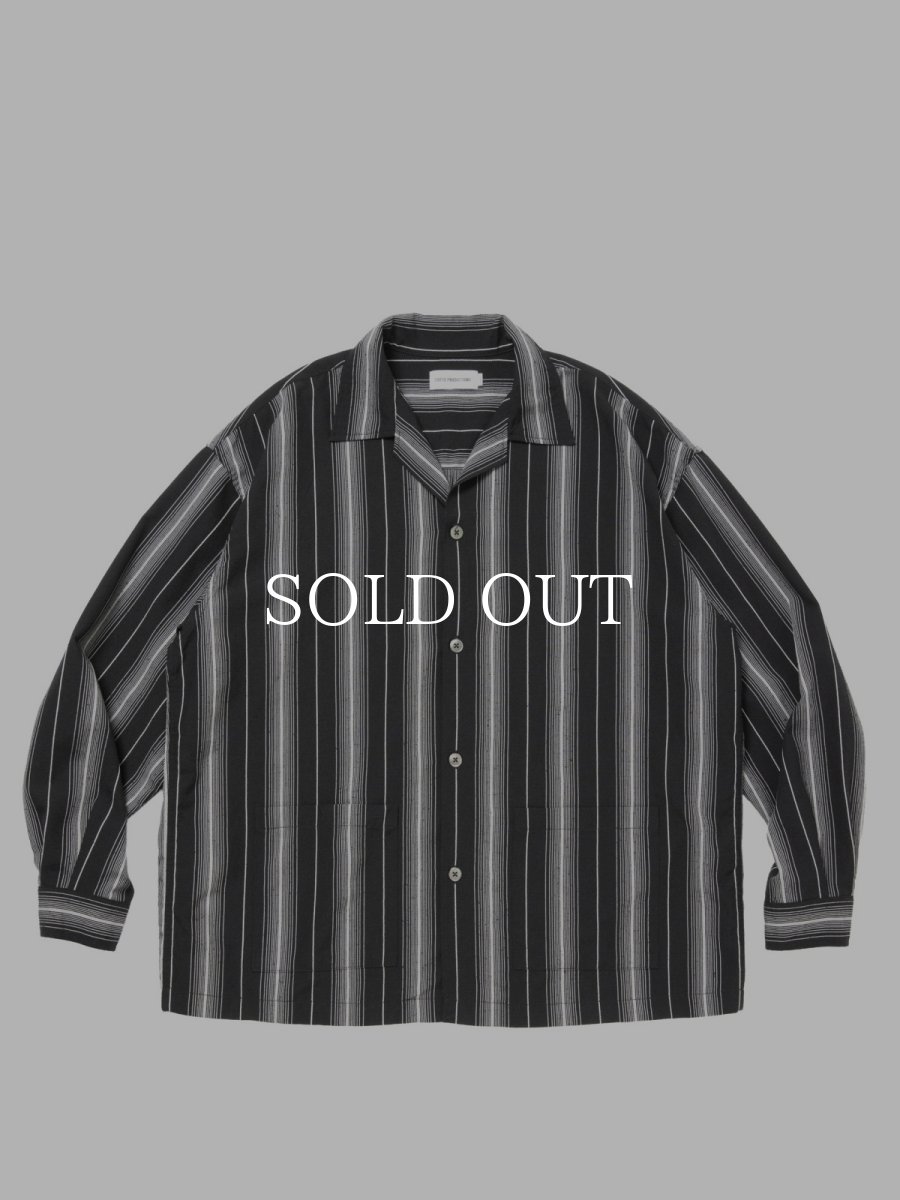 画像7: COOTIE PRODUCTIONS   Dobby Chain Stripe L/S Cavana Shirt (7)
