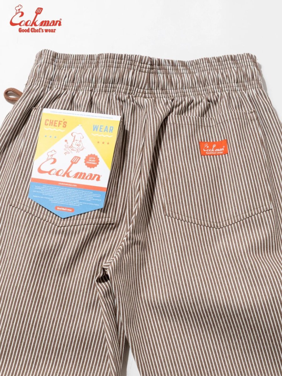 画像9: COOKMAN  シェフパンツ Chef Pants Hickory Brown (9)