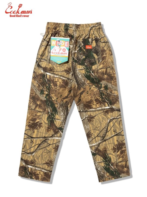 COOKMAN シェフパンツ Chef Pants SemiwideTimber Camo 231-61809 公式通販