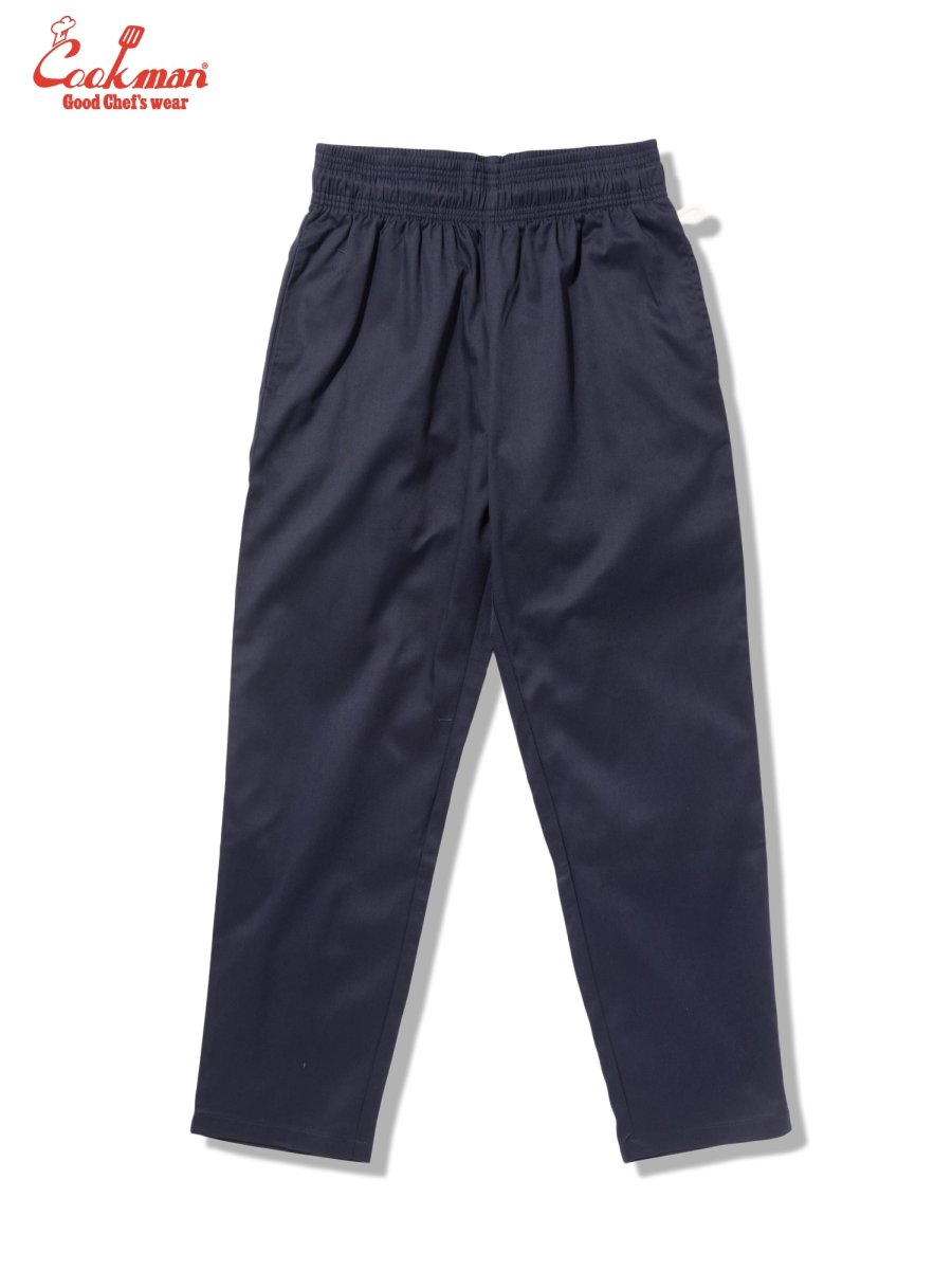 画像2: COOKMAN  シェフパンツ Chef Pants Deep Navy (2)