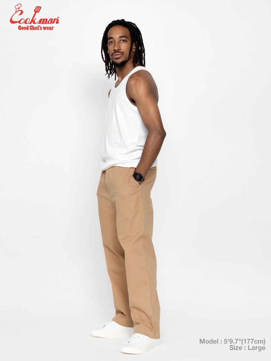 画像5: COOKMAN  ヘリテージワイドパンツ Heritage Wide PantsHeavy Twill Beige (5)