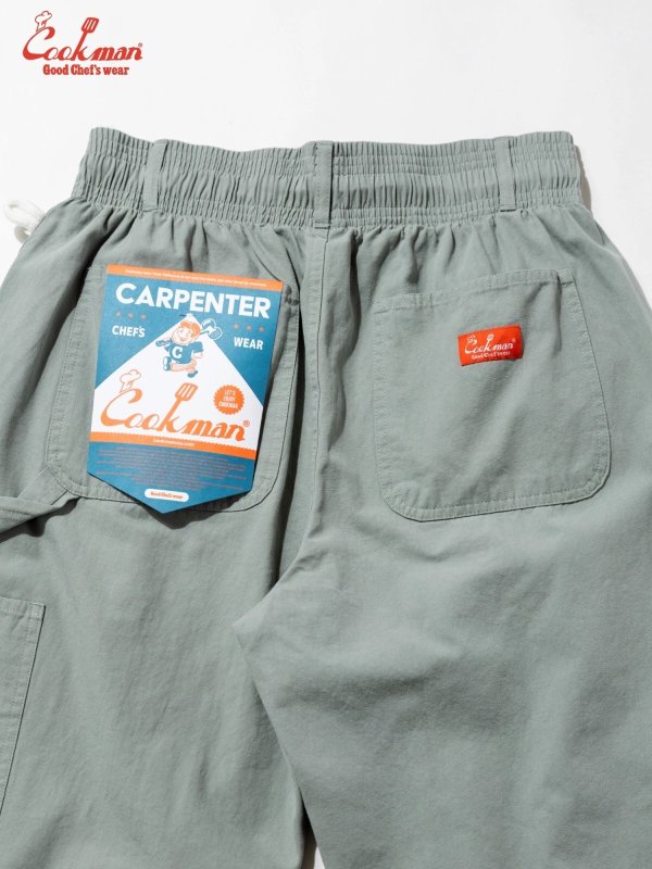 COOKMAN カーペンターパンツ Carpenter's Pants Canvas Still Water