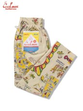 画像1: COOKMAN  シェフパンツ Chef Pants Souvenir Map California (1)