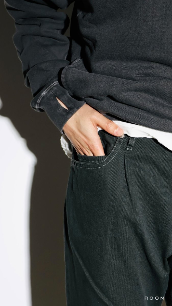 画像3: nonnative  DWELLER 5P JEANS TP COTTON TWILL PIGMENT DYE (3)