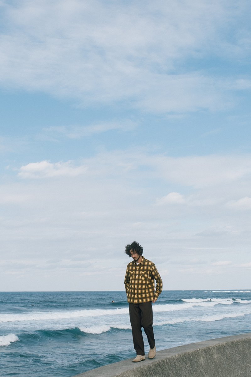 画像11: STANDARD CALIFORNIA  SD Print Flannel Check Shirt (11)