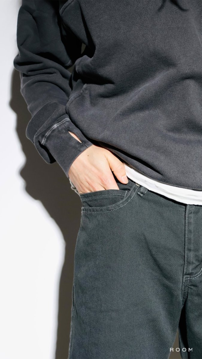 画像3: nonnative  DWELLER 5P JEANS FL COTTON TWILL PIGMENT DYE (3)