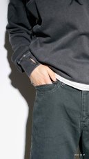 画像3: nonnative  DWELLER 5P JEANS FL COTTON TWILL PIGMENT DYE (3)