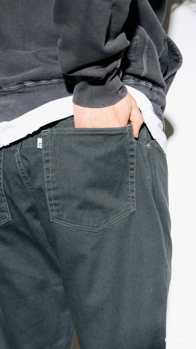 画像4: nonnative  DWELLER 5P JEANS TP COTTON TWILL PIGMENT DYE (4)