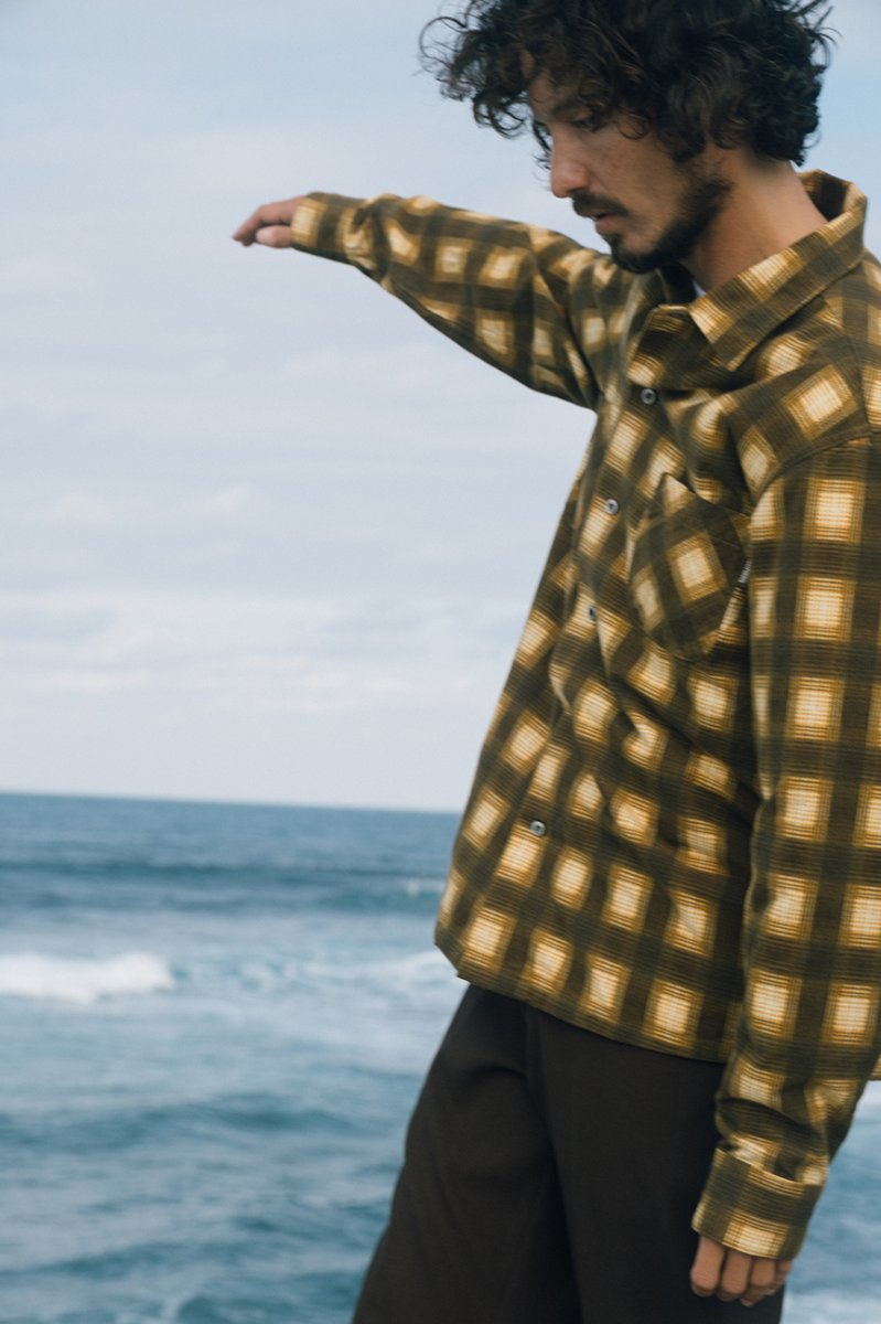 画像10: STANDARD CALIFORNIA  SD Print Flannel Check Shirt (10)