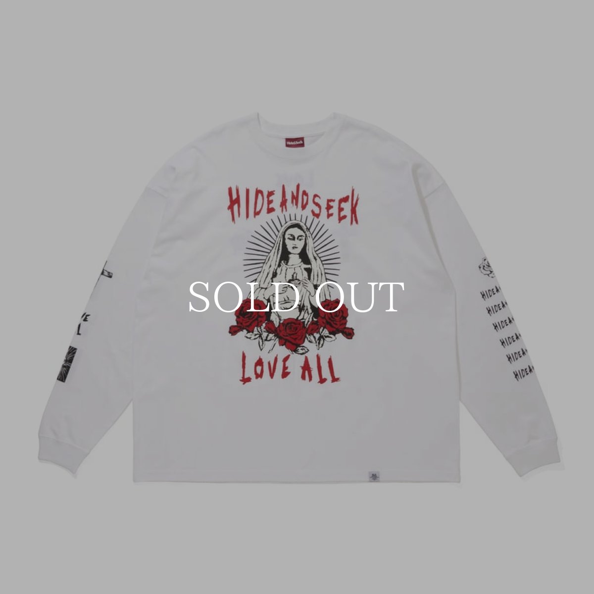 画像1: HideandSeek  LOVE ALL L/S Tee (1)
