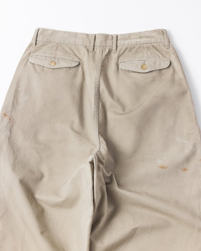 ANACHRONORM DIRTWORK WIDE CHINO TROUSERS AN428 公式通販
