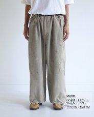 画像4: ANACHRONORM  DIRTWORK WIDE CHINO TROUSERS (4)
