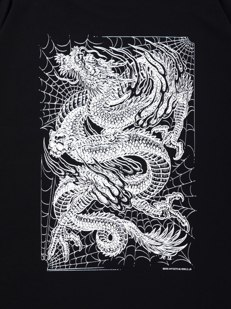画像9: ANTIDOTE BUYERS CLUB   ASIC Oversized L/S Tee (Oriental Dragon) (9)