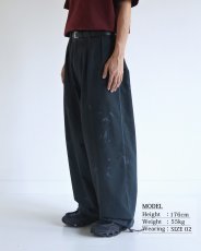 画像16: ANACHRONORM  DIRTWORK WIDE CHINO TROUSERS (16)