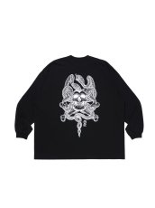 画像1: ANTIDOTE BUYERS CLUB   ASIC Oversized L/S Tee (Skull N' Snake) (1)