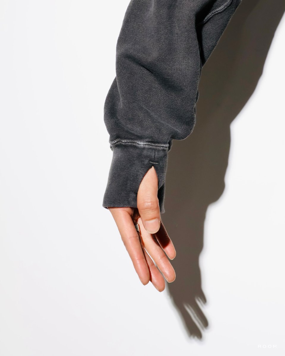 画像6: nonnative  HIKER HALF ZIP PULLOVER COTTON SWEAT PIGMENT DYE (6)