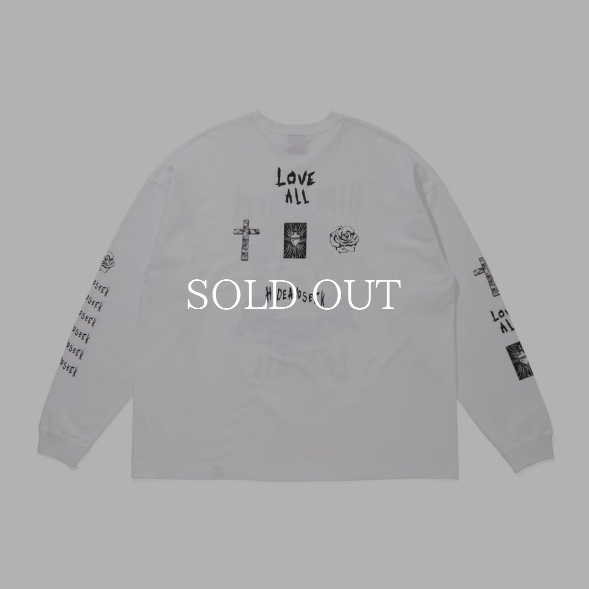 画像2: HideandSeek  LOVE ALL L/S Tee (2)