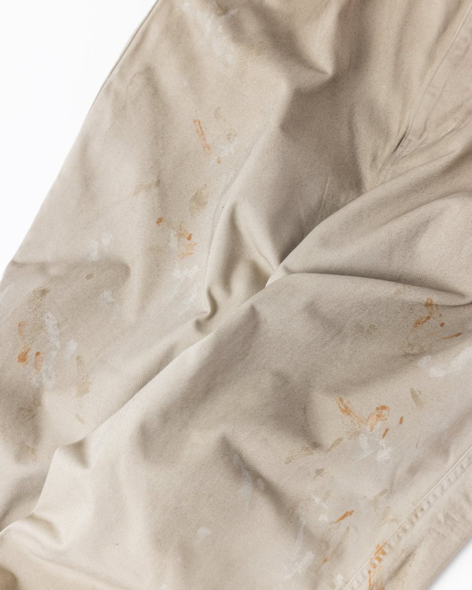 画像10: ANACHRONORM  DIRTWORK WIDE CHINO TROUSERS (10)