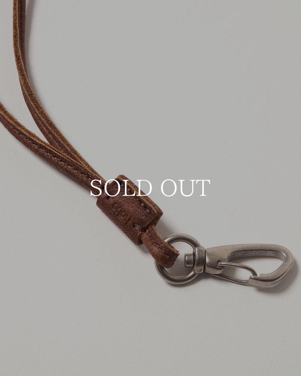 画像3: hobo  STRAP KEY RING DEER LEATHER (3)