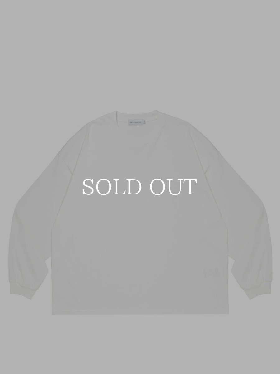 画像1: COOTIE PRODUCTIONS   Spanish Pima Boxy L/S Tee (1)