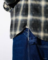 画像6: MINEDENIM  Plaid Print Flannel Work SH (6)