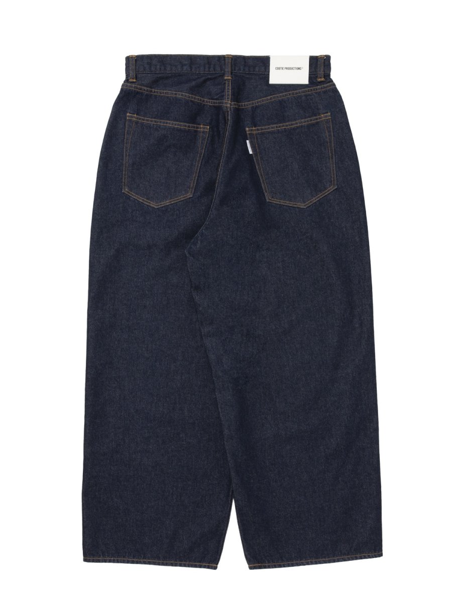 画像2: COOTIE   12.5oz Denim 5 Pocket Extra Baggy Pants (2)