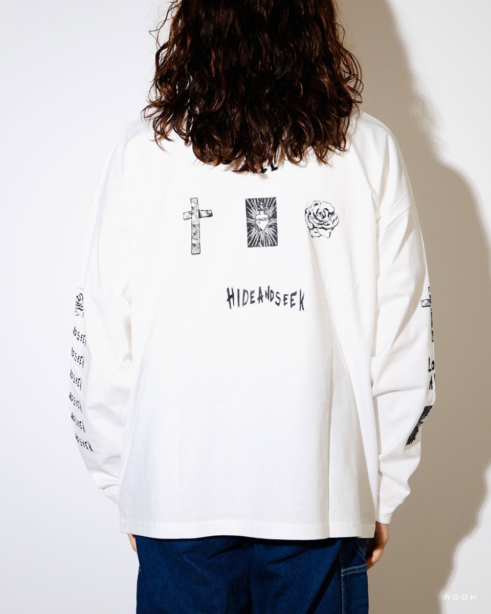 画像5: HideandSeek  LOVE ALL L/S Tee (5)
