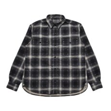 画像1: MINEDENIM  Plaid Print Flannel Work SH (1)