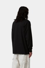 画像4: CARHARTT WIP  L/S AMERICAN SCRIPT T-SHIRT (4)