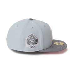 画像2: NEW ERA  59FIFTY Sakuranagashi 桜流し ロサンゼルス・ドジャース スノーグレー/ストームグレー (2)