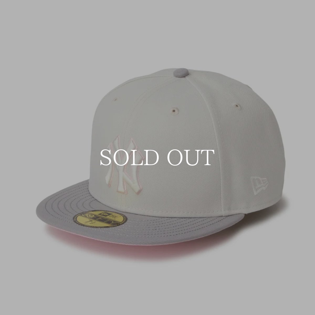 画像5: NEW ERA  59FIFTY Sakuranagashi 桜流し ニューヨーク・ヤンキース サンディリネン/グレー (5)