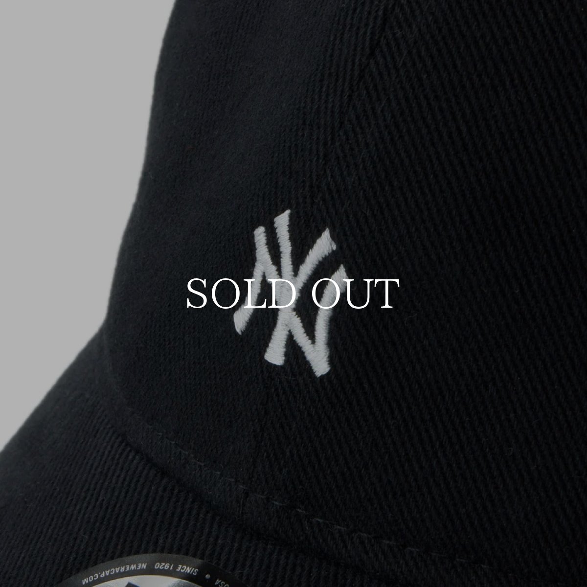 画像7: NEW ERA  9TWENTY MLB Damaged Cap ニューヨーク・ヤンキース ブラック (7)