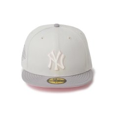 画像3: NEW ERA  59FIFTY Sakuranagashi 桜流し ニューヨーク・ヤンキース サンディリネン/グレー (3)