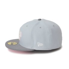 画像4: NEW ERA  59FIFTY Sakuranagashi 桜流し オークランド・アスレチックス グレー/ストームグレー (4)