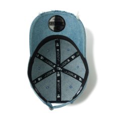 画像9: NEW ERA  9TWENTY MLB Damaged Denim ロサンゼルス・ドジャース ネイビー (9)