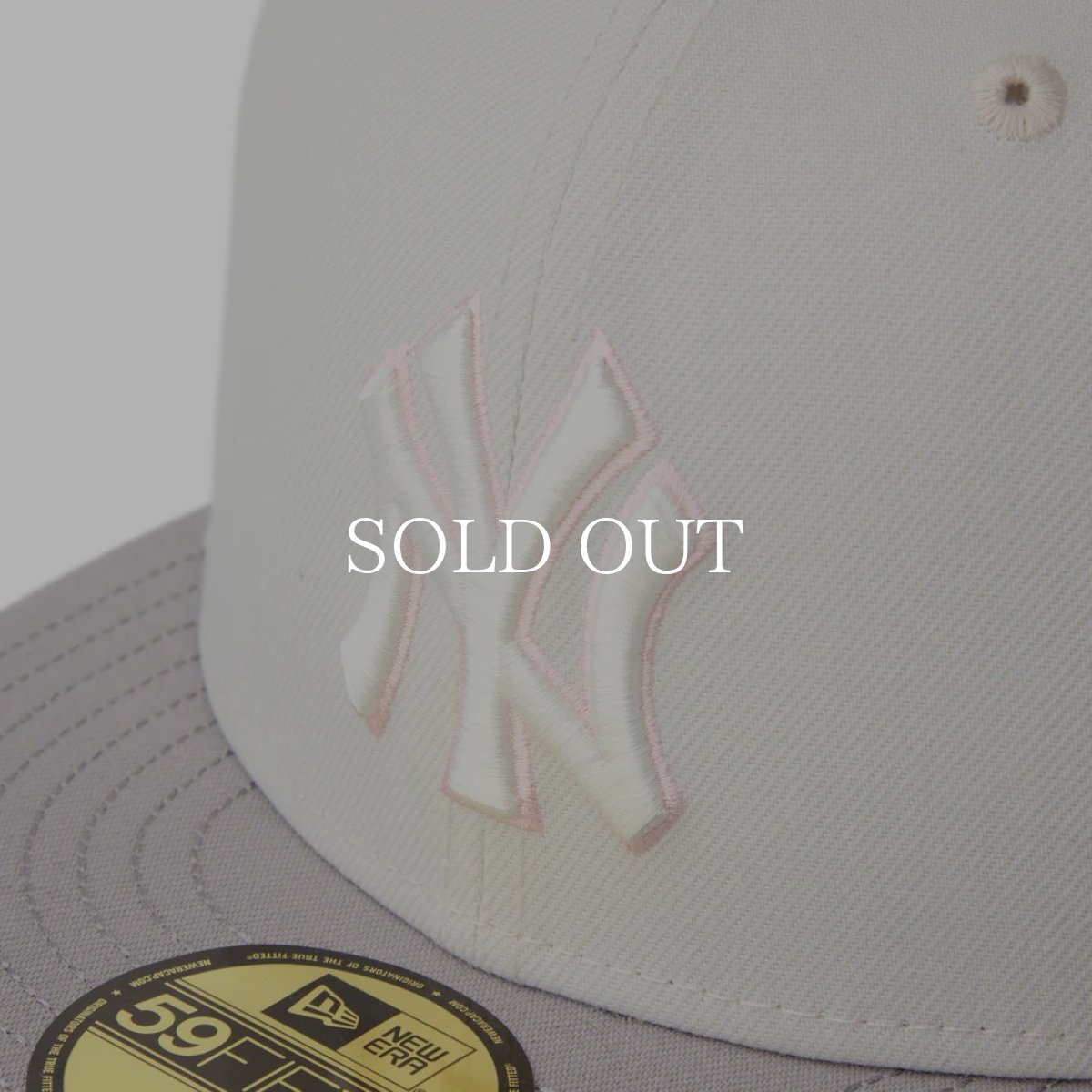 画像8: NEW ERA  59FIFTY Sakuranagashi 桜流し ニューヨーク・ヤンキース サンディリネン/グレー (8)