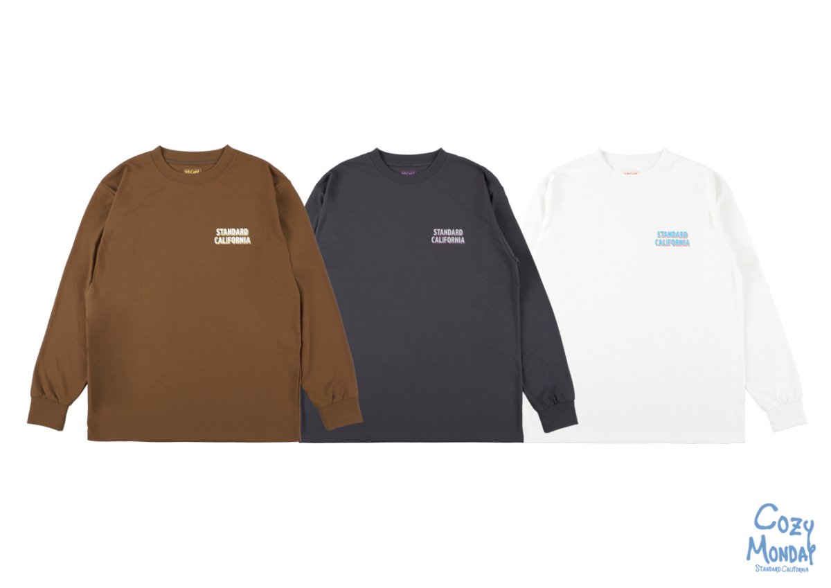 画像1: STANDARD CALIFORNIA  SD Tech Dry Logo LS T (1)