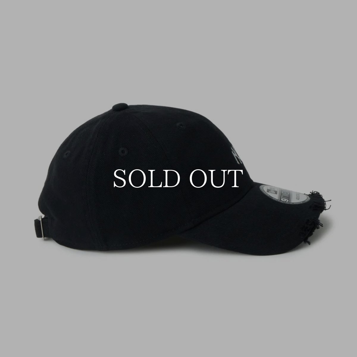 画像5: NEW ERA  9TWENTY MLB Damaged Cap ニューヨーク・ヤンキース ブラック (5)