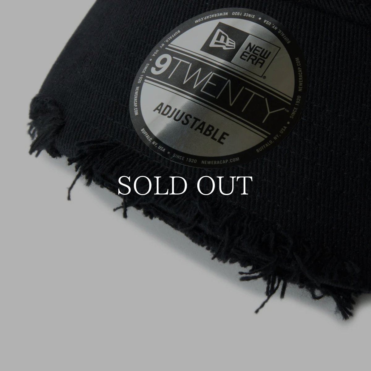 画像8: NEW ERA  9TWENTY MLB Damaged Cap ニューヨーク・ヤンキース ブラック (8)