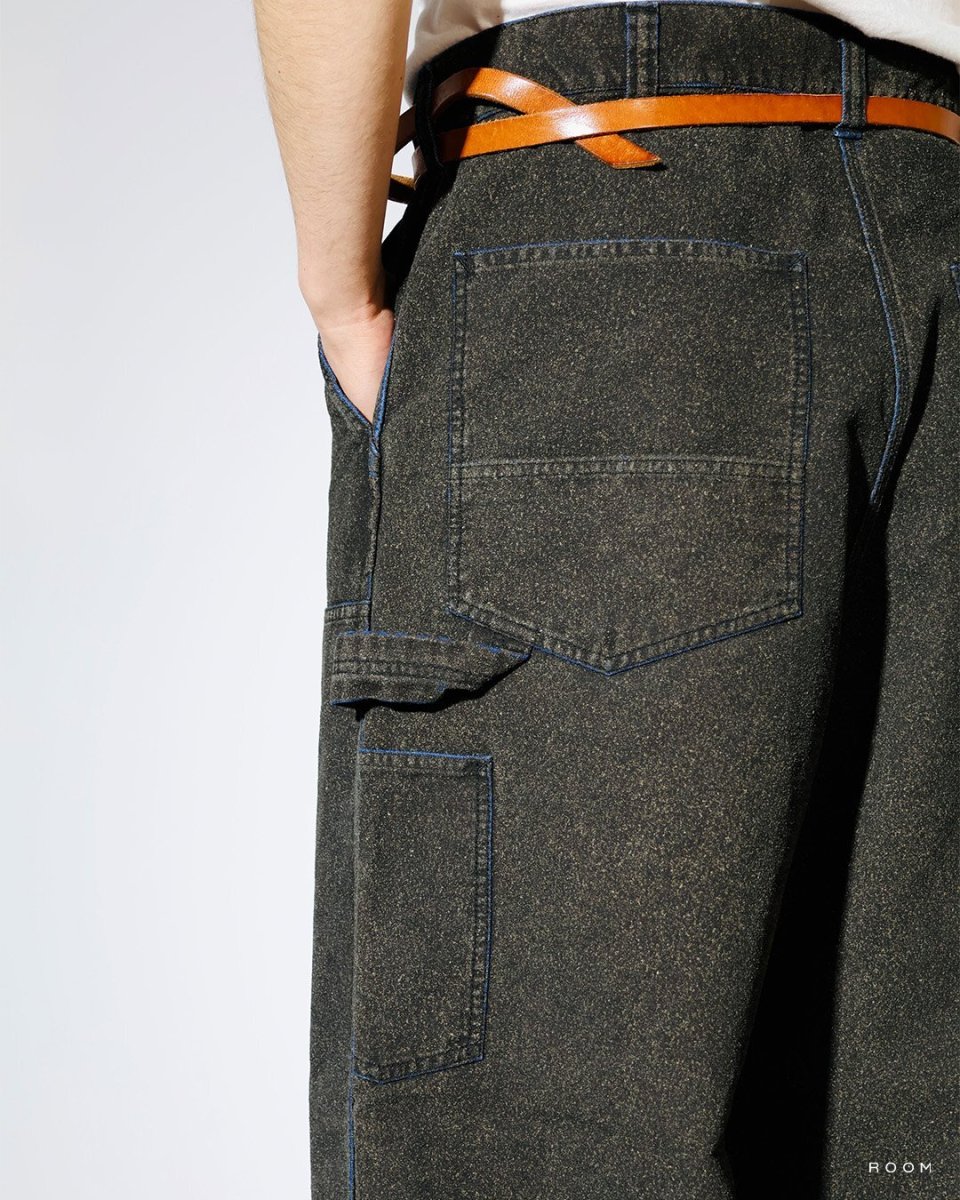 画像7: COOTIE PRODUCTIONS   Grainy Denim Double Knee Painter Pants (7)