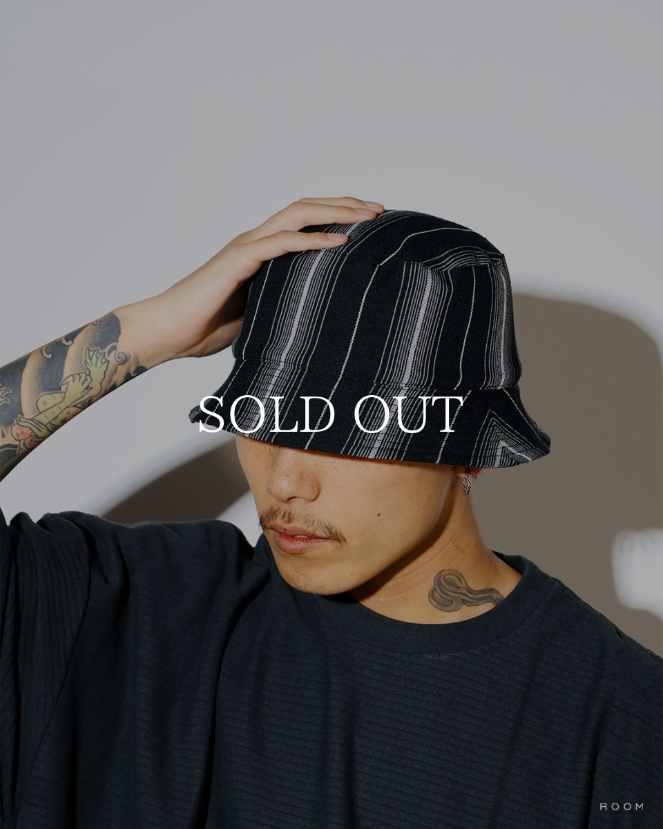 画像3: COOTIE PRODUCTIONS   Dobby Chain Stripe Bucket Hat (3)