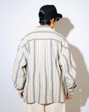 画像6: COOTIE PRODUCTIONS   Dobby Chain Stripe L/S Cavana Shirt (6)