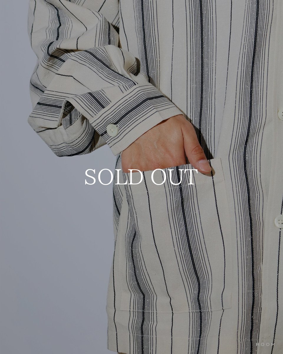 画像5: COOTIE PRODUCTIONS   Dobby Chain Stripe L/S Cavana Shirt (5)