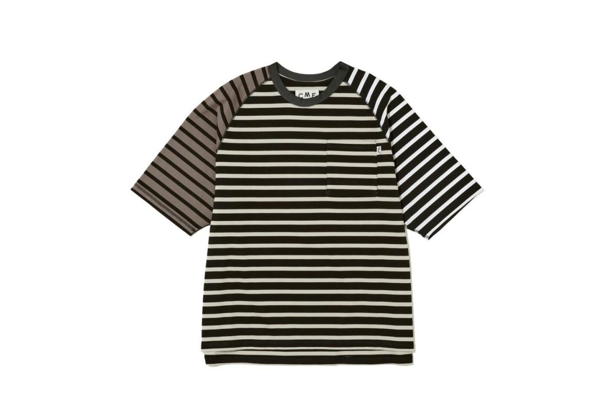 画像1: CMF OUTDOOR GARMENT  BORDER TEE S/S (1)