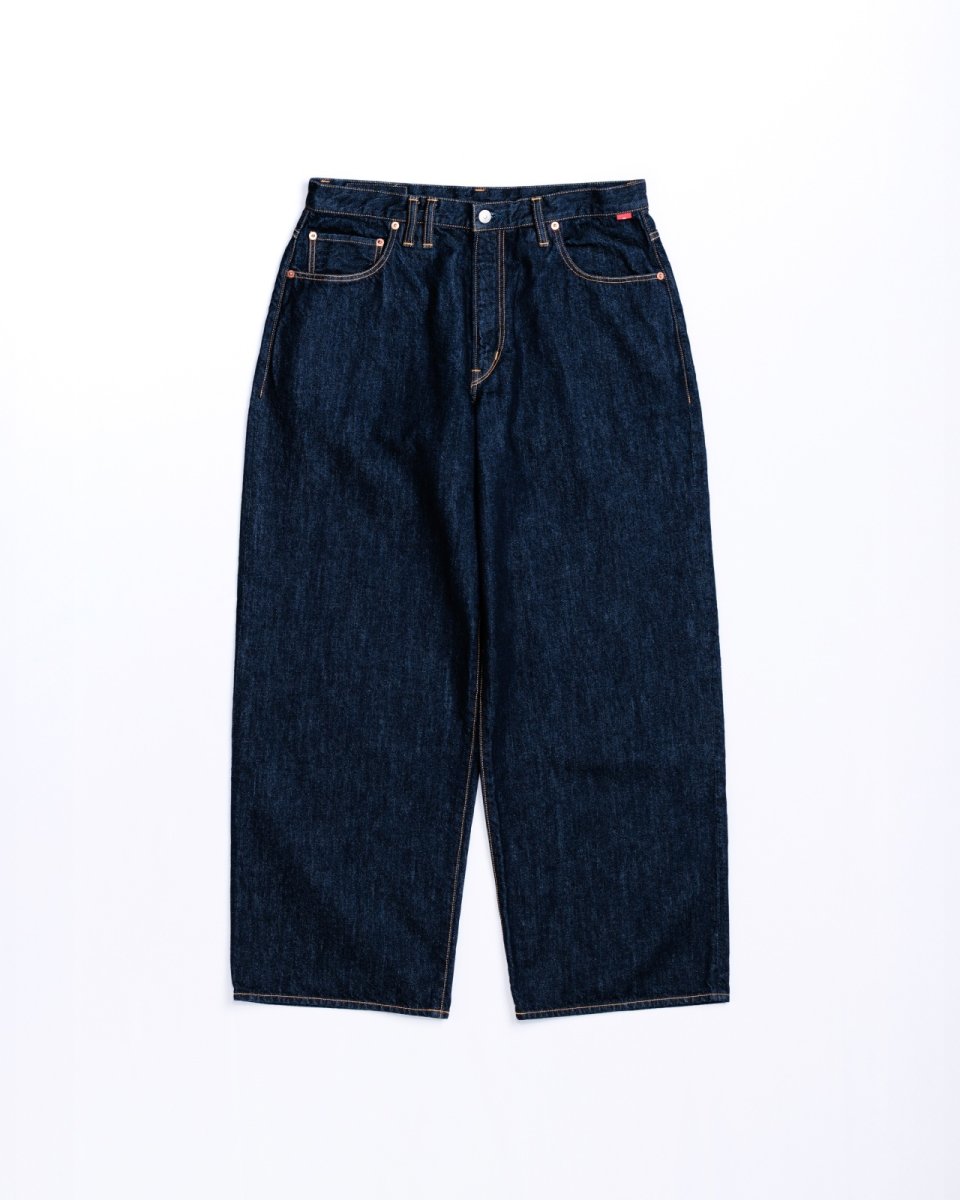 画像1: ANACHRONORM  WIDE 5P DENIM PANTS (1)