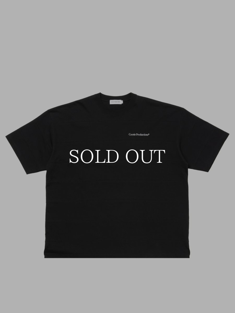 画像1: COOTIE PRODUCTIONS   Plaited Jersey Paneling Border S/S Tee (1)